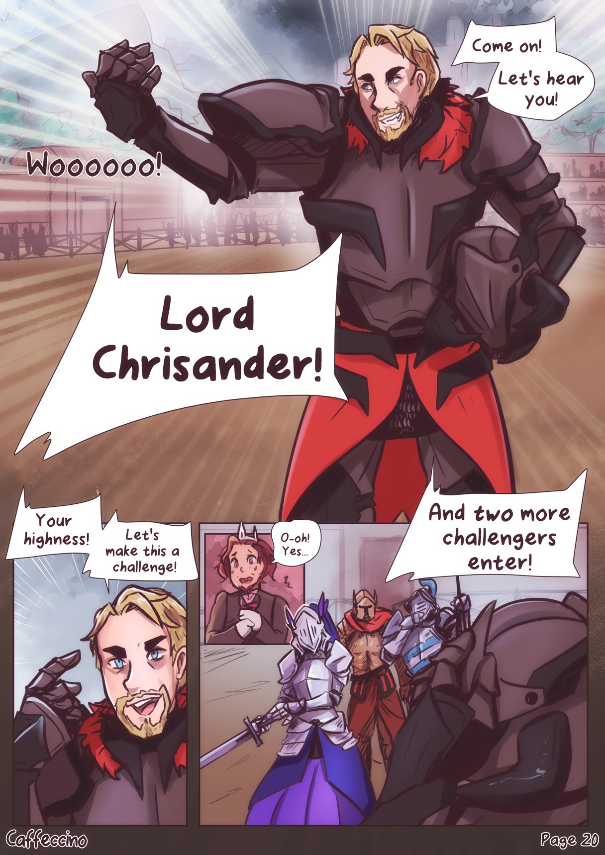 The Gallant Paladin porn comic picture 21