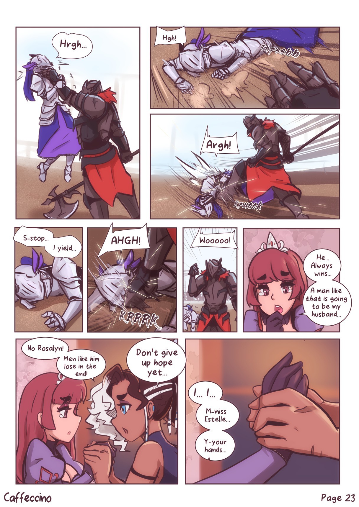 The Gallant Paladin porn comic picture 24