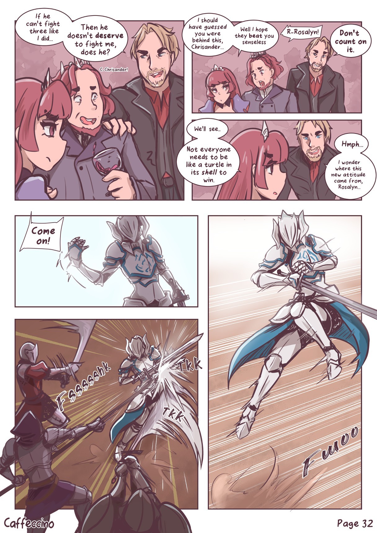 The Gallant Paladin porn comic picture 33