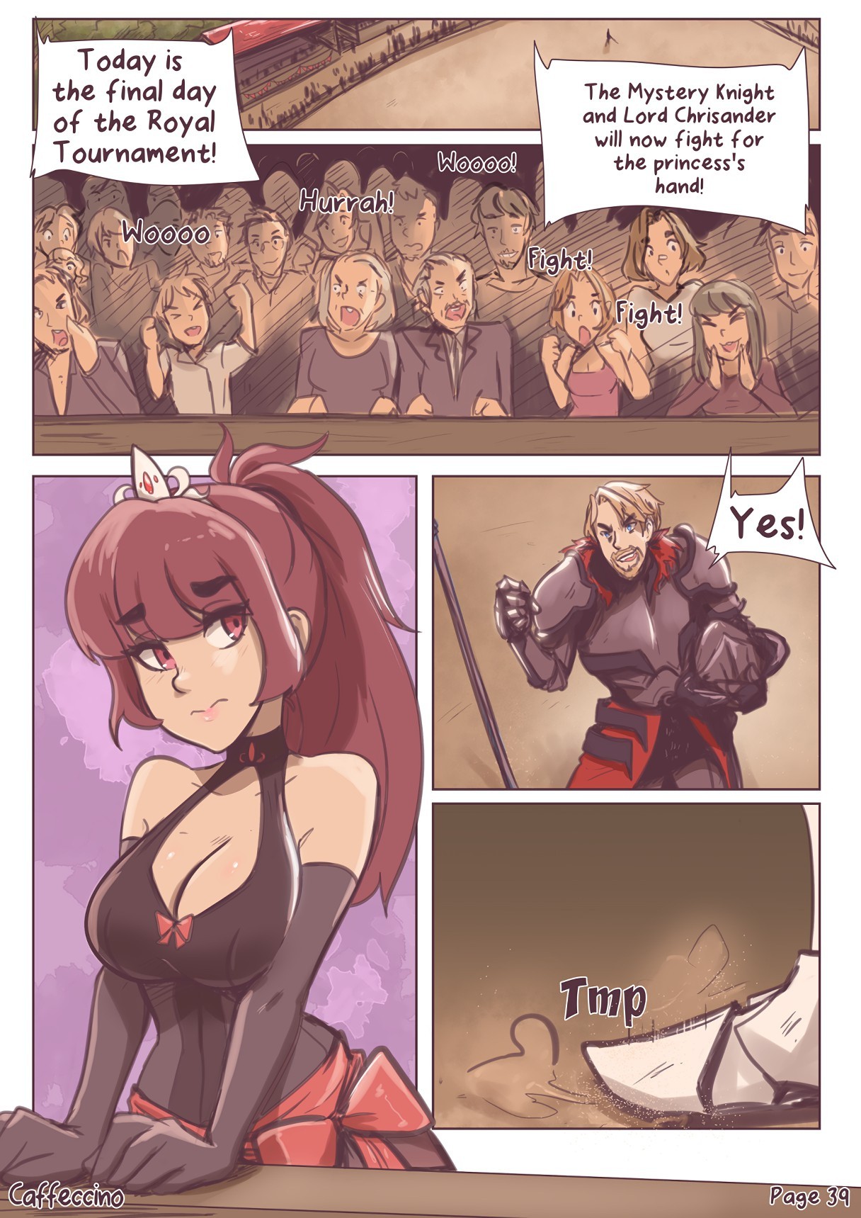 The Gallant Paladin porn comic picture 40