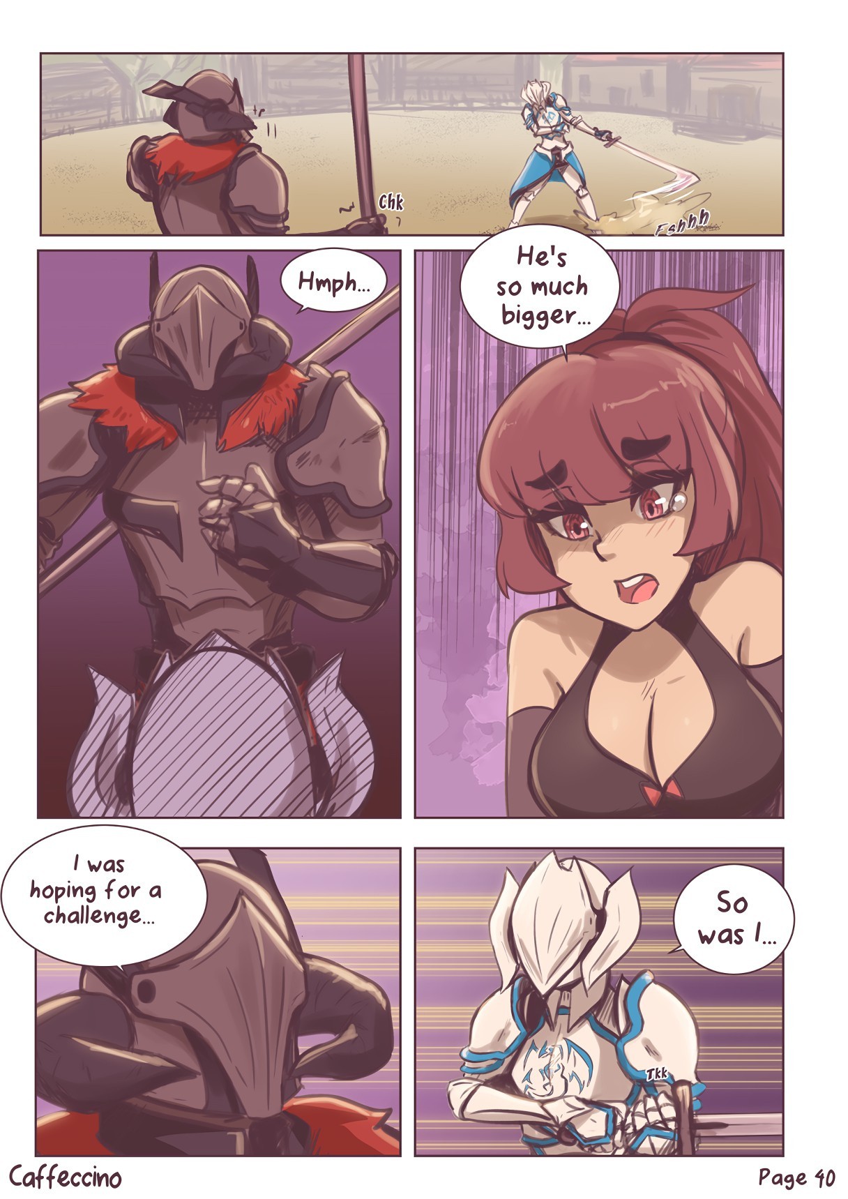 The Gallant Paladin porn comic picture 41