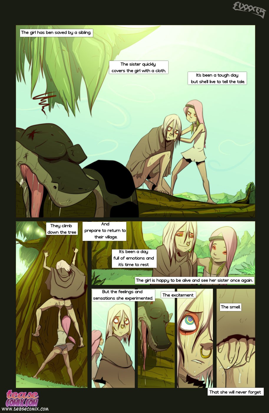 The Snake and The Girl 1 porn comic picture 23