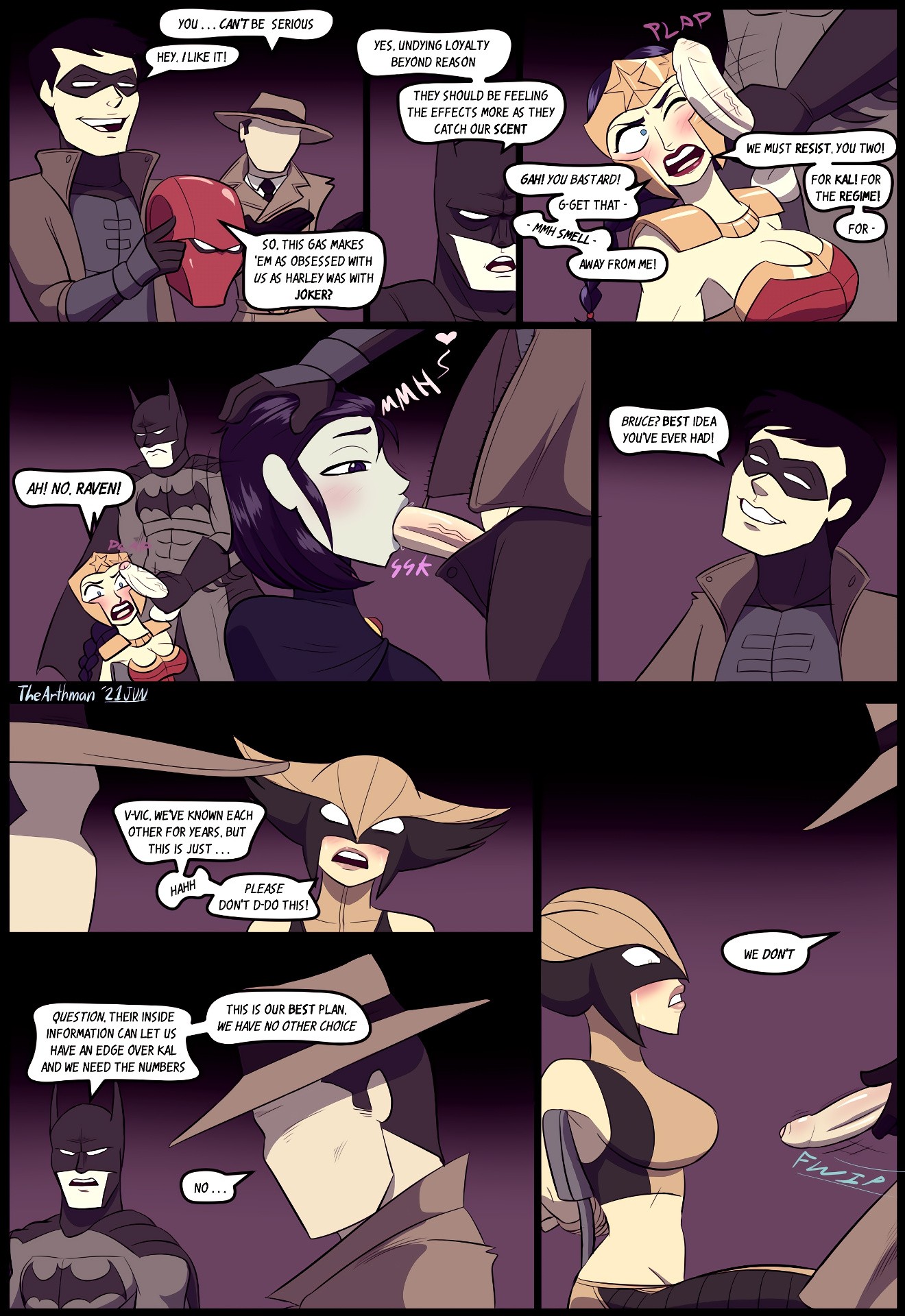 Injustice Part XXX porn comic picture 3