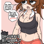 Shgurr's Bi-Weekly Workout porn comic picture 1