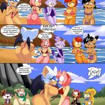 Sonic Girls Breast Expansion porn comic picture 1