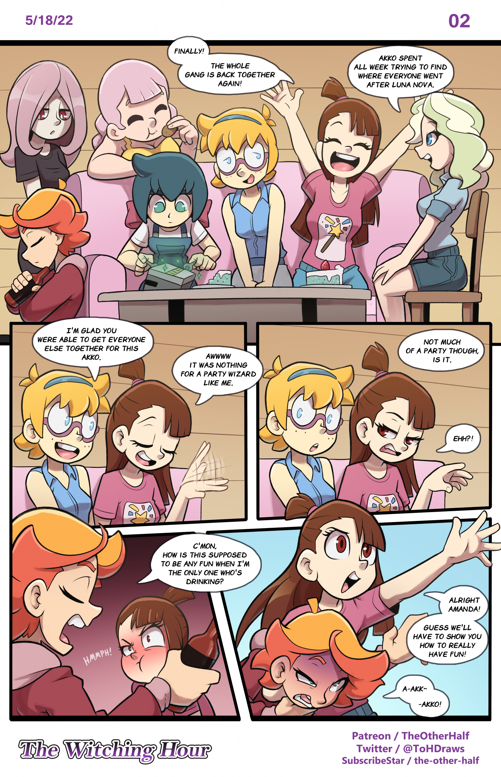 The Witching Hour - Little Witch Academia porn comic picture 2