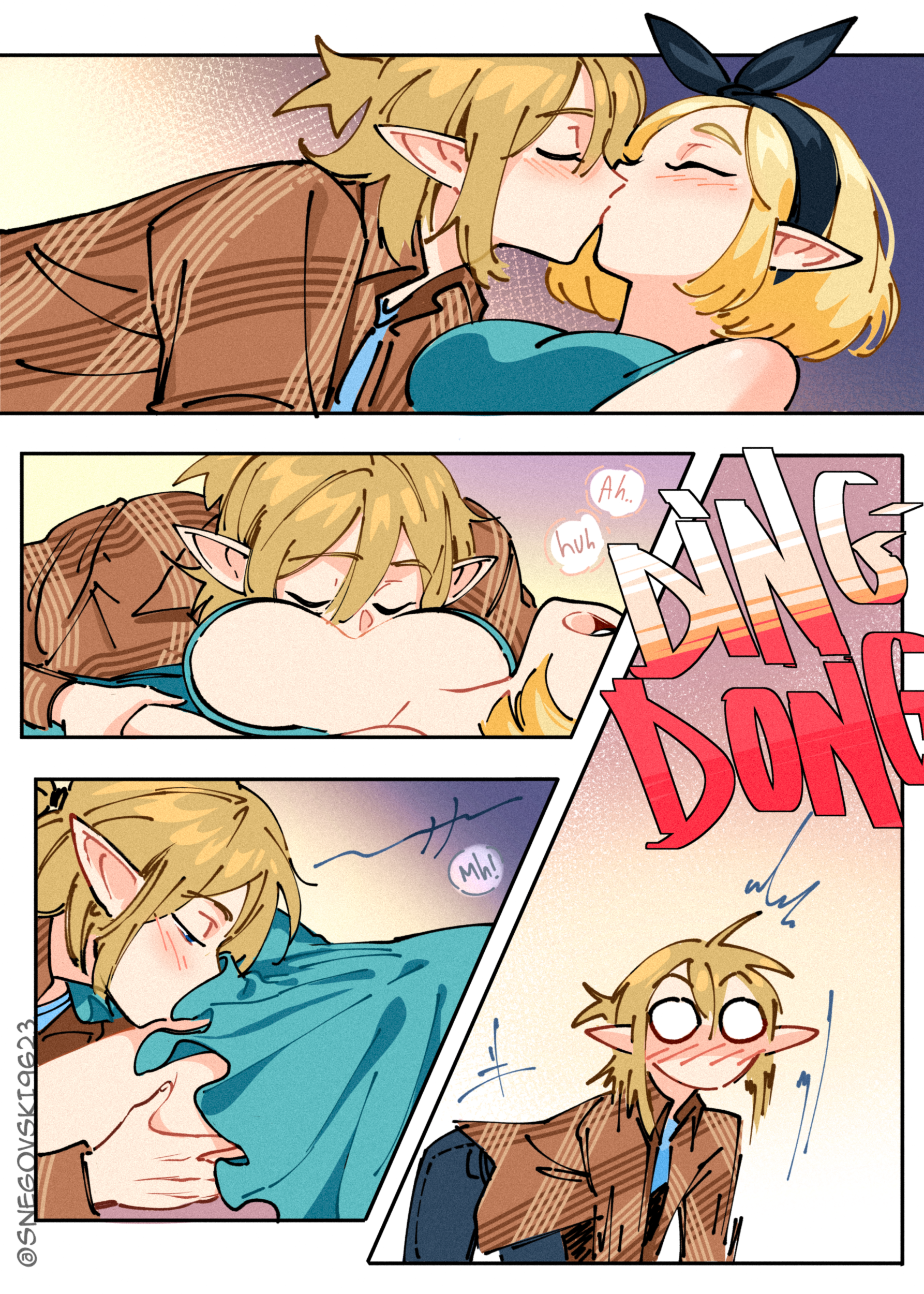 Zelda's Triforce porn comic picture 5