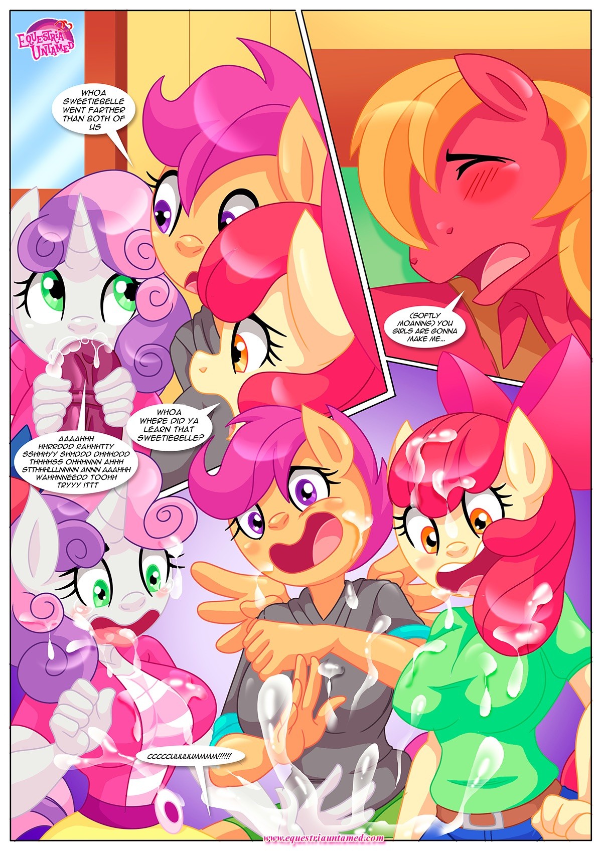 Applejack's secret is out! porn comic picture 11