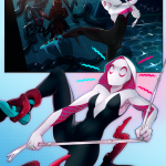 Contract with Spider-Gwen porn comic picture 1