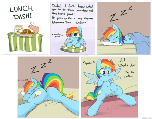 Lunch Dash porn comic picture 1