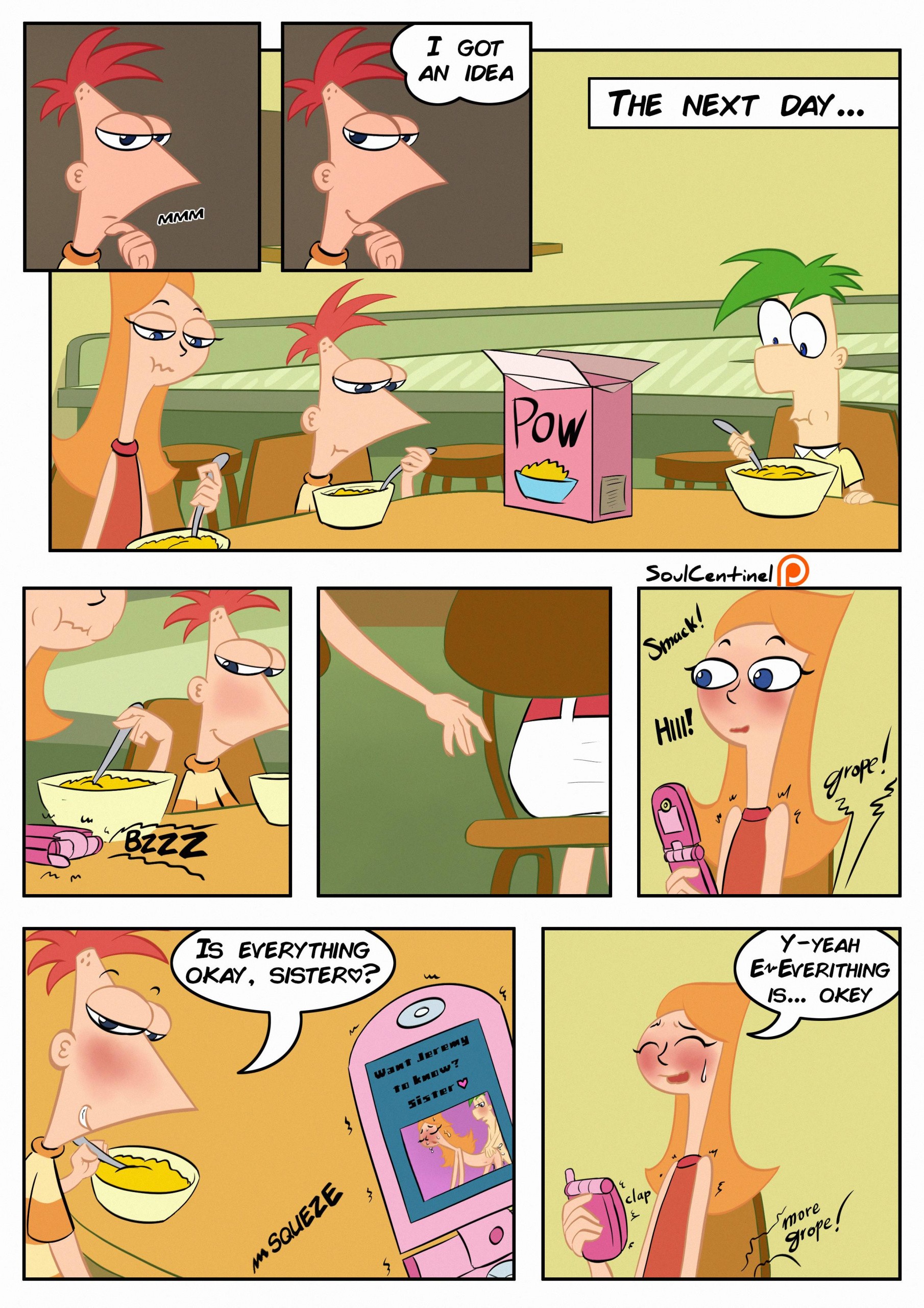 Phineas Revenge porn comic picture 3
