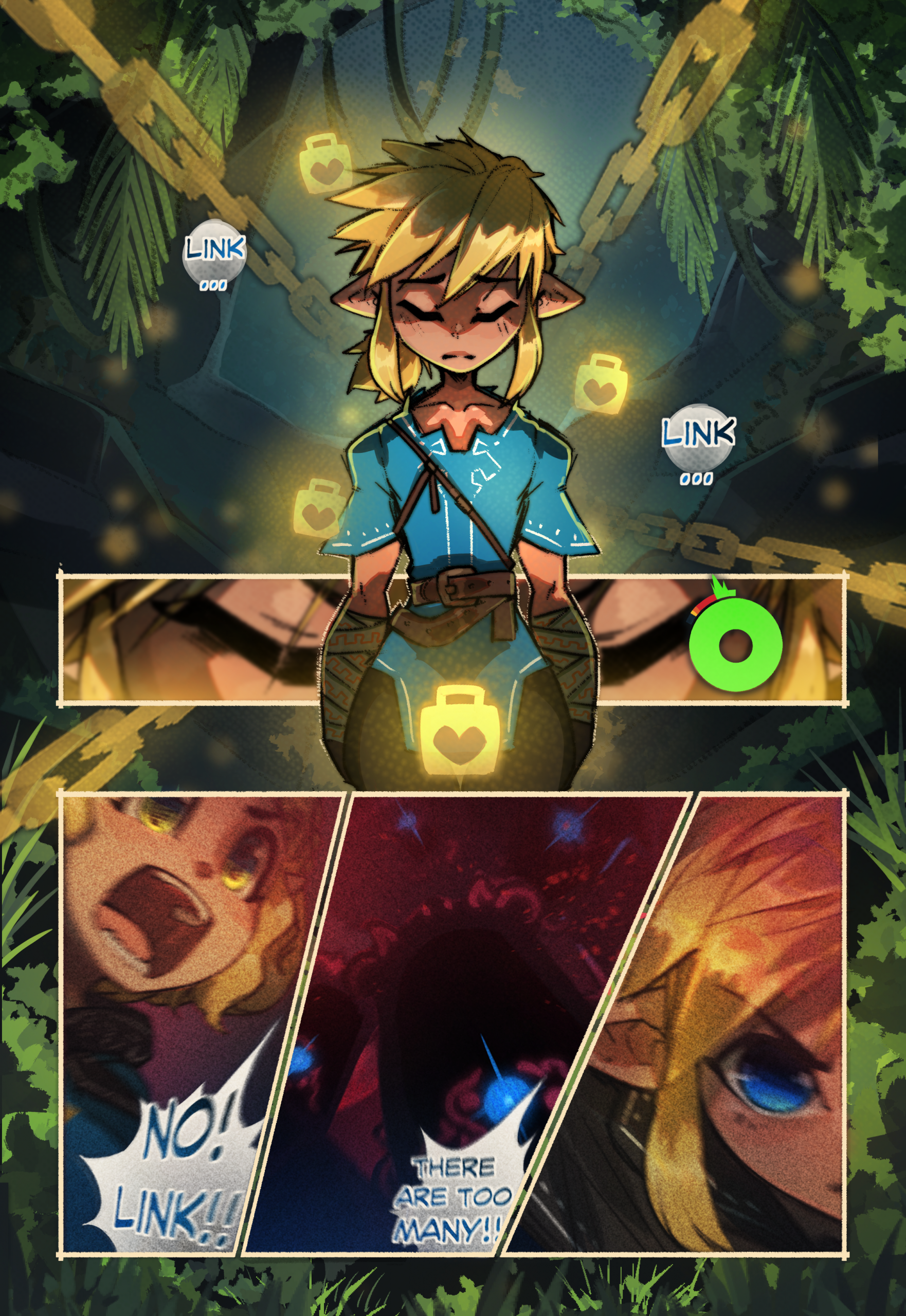 Z-Botw Salida porn comic picture 1