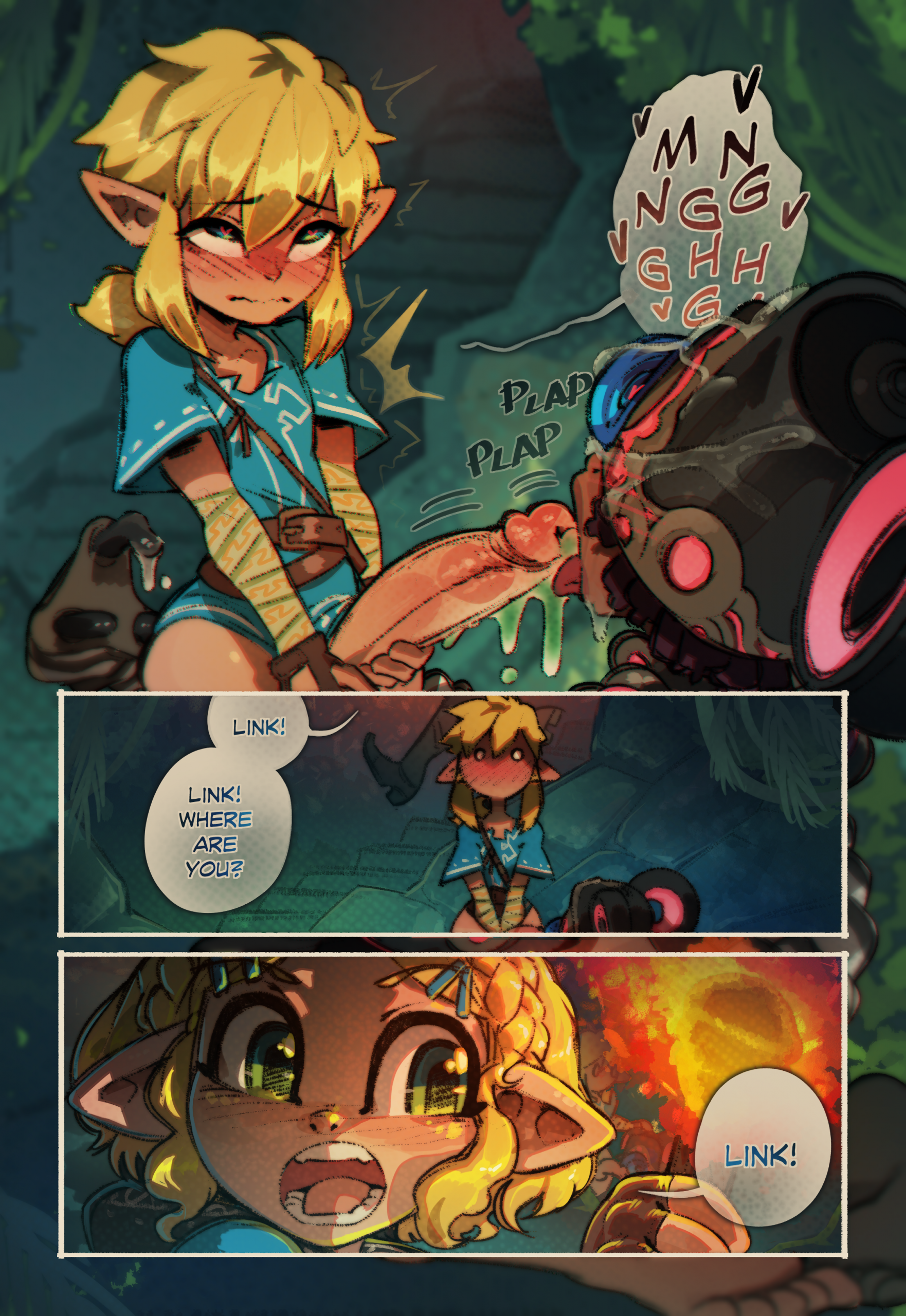 Z-Botw Salida porn comic picture 9