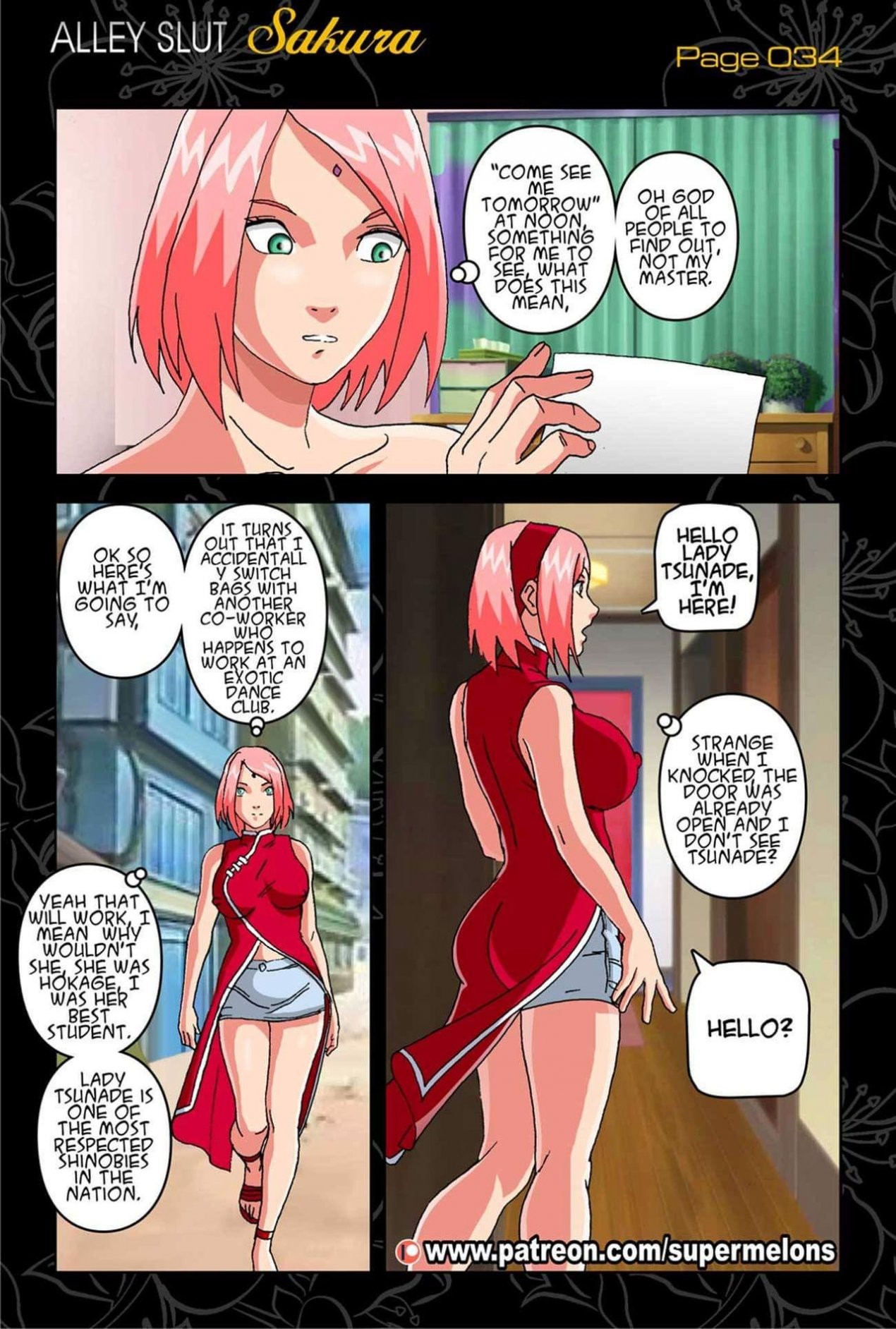 Alley Slut Sakura porn comic picture 36