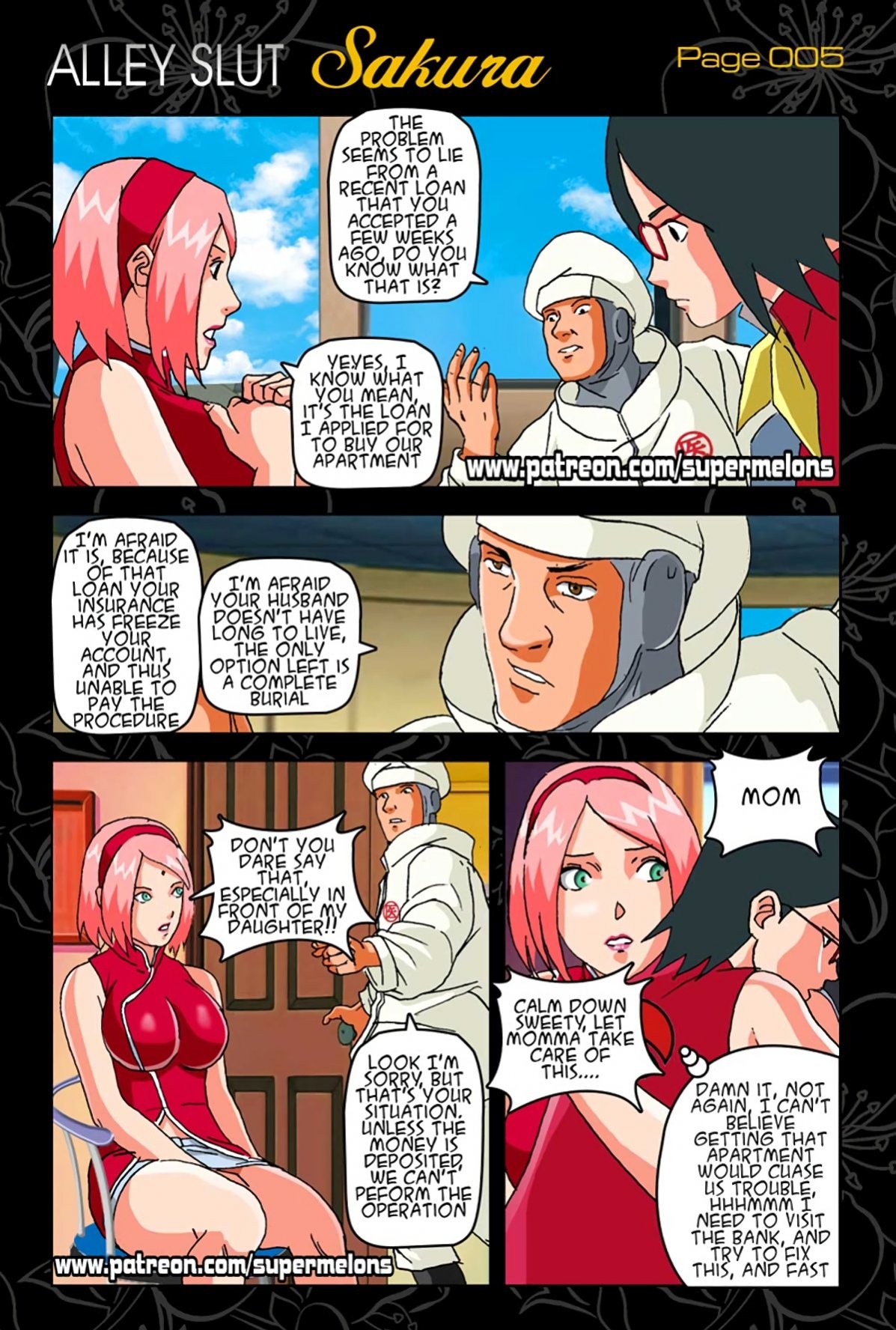 Alley Slut Sakura porn comic picture 7