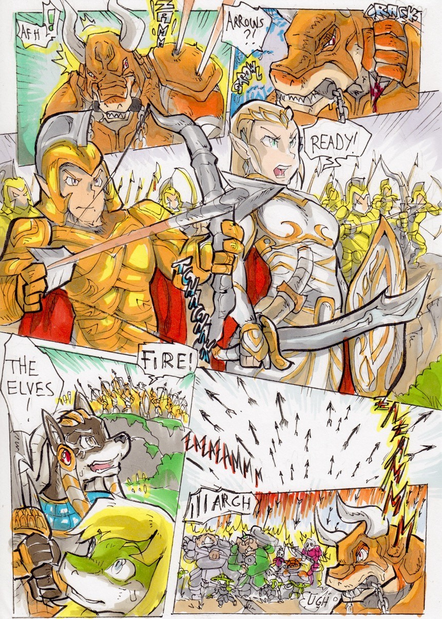 Anubis Stories 2 - The Mountain of Death porn comic picture 27