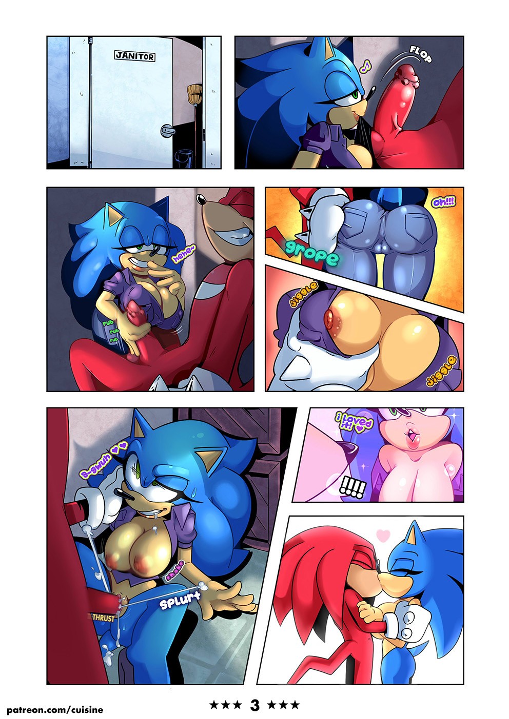 Azure Glory porn comic picture 3