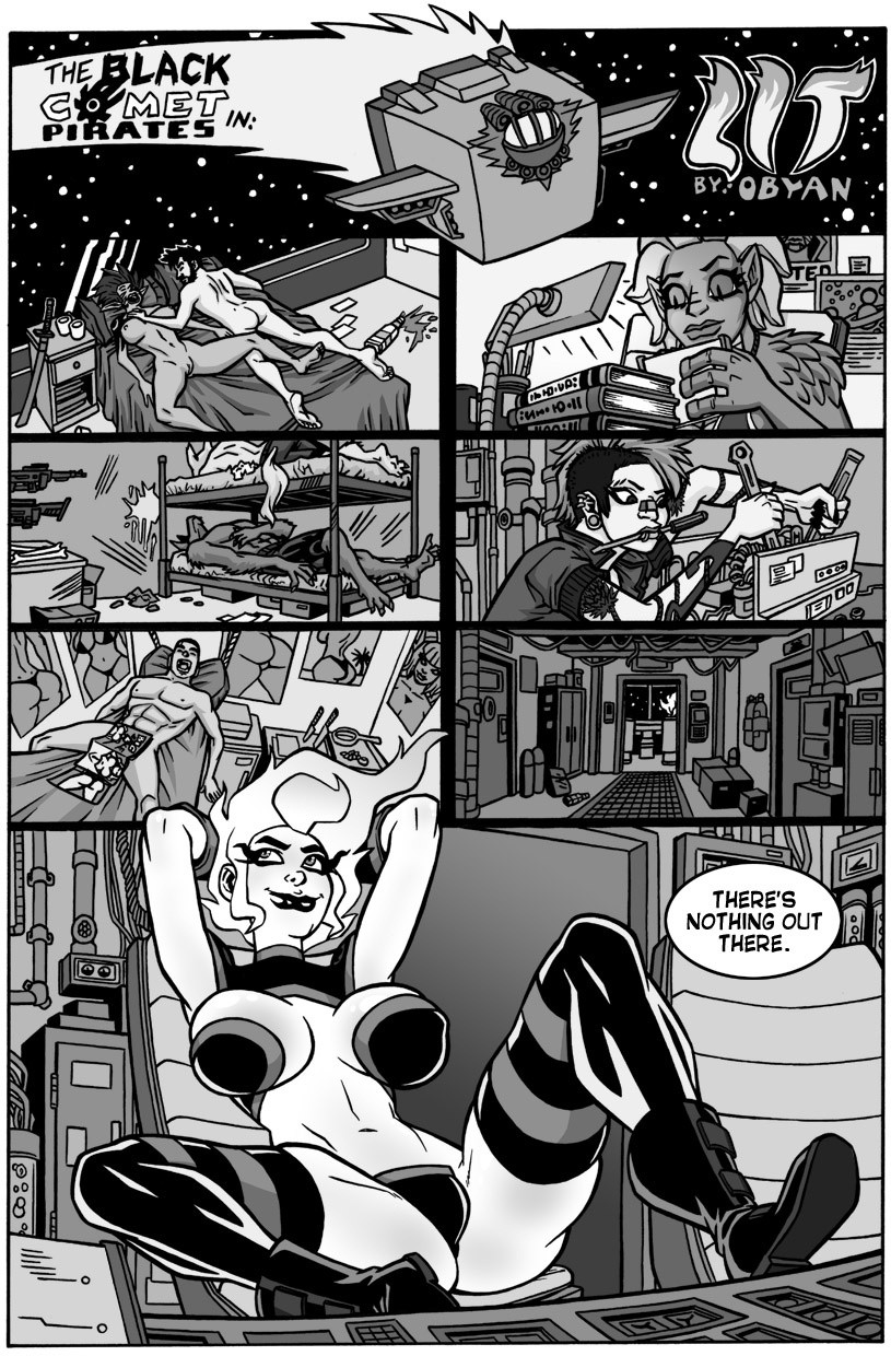 Black Comet Pirates - Lit porn comic picture 2