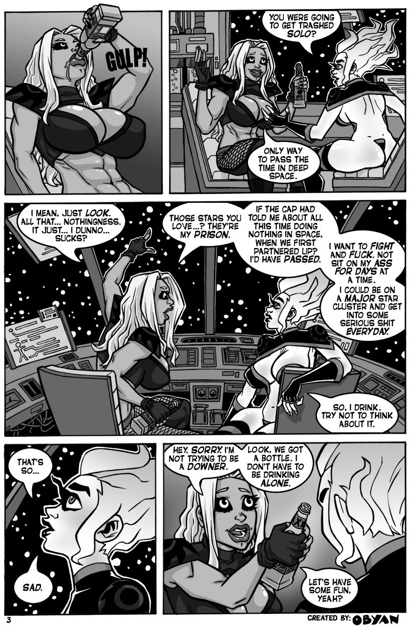 Black Comet Pirates - Lit porn comic picture 4