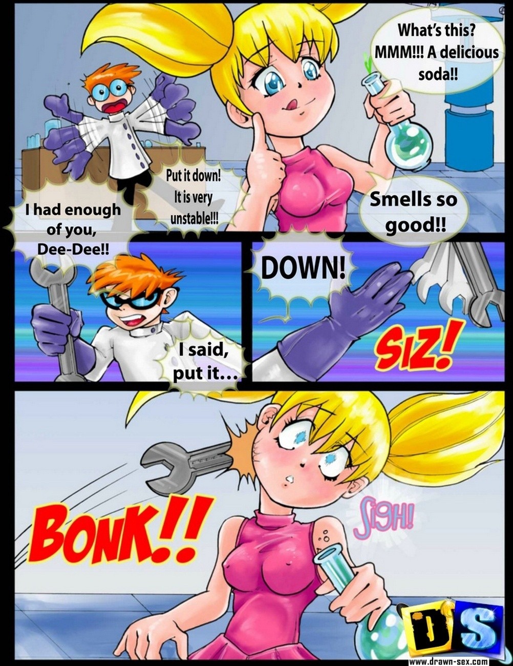 Dexters Laboratory Lust porn comic picture 3