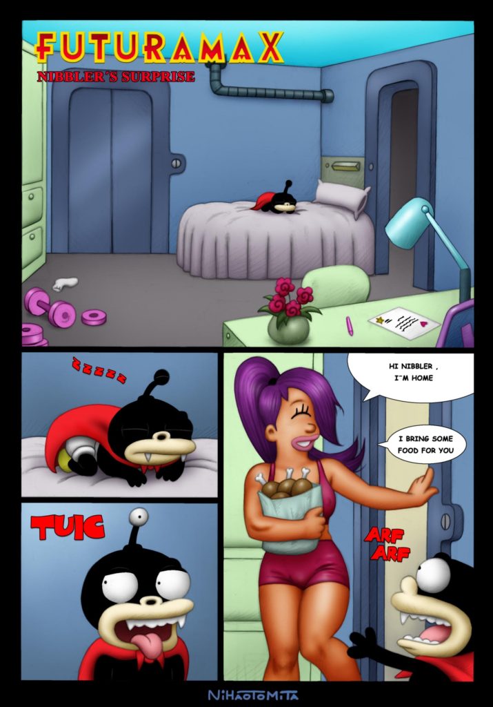 Futurama - Nibbler´s Surprise porn comic picture 1