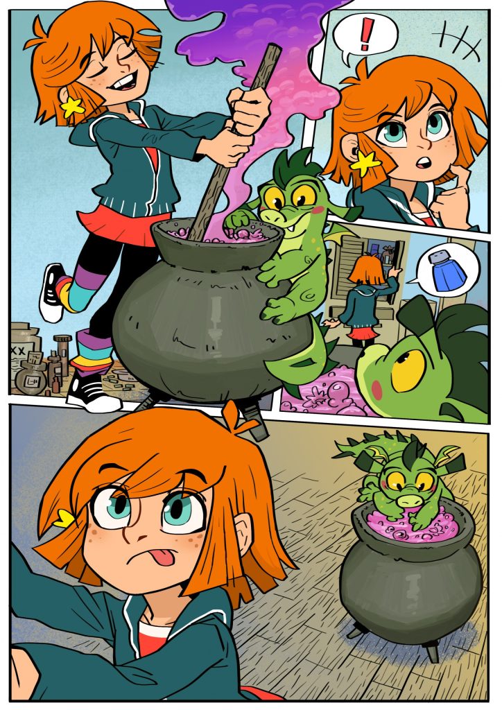 Hexe Lilli porn comic picture 1