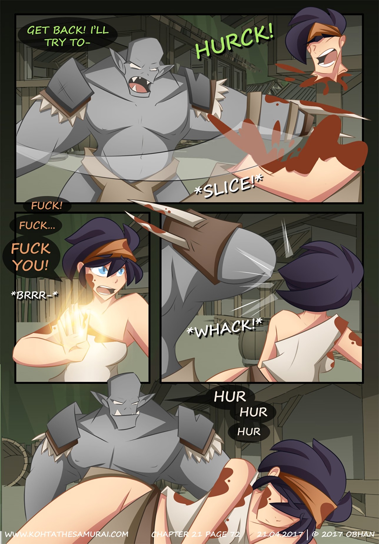 Kohta The Samurai 21-25 porn comic picture 122