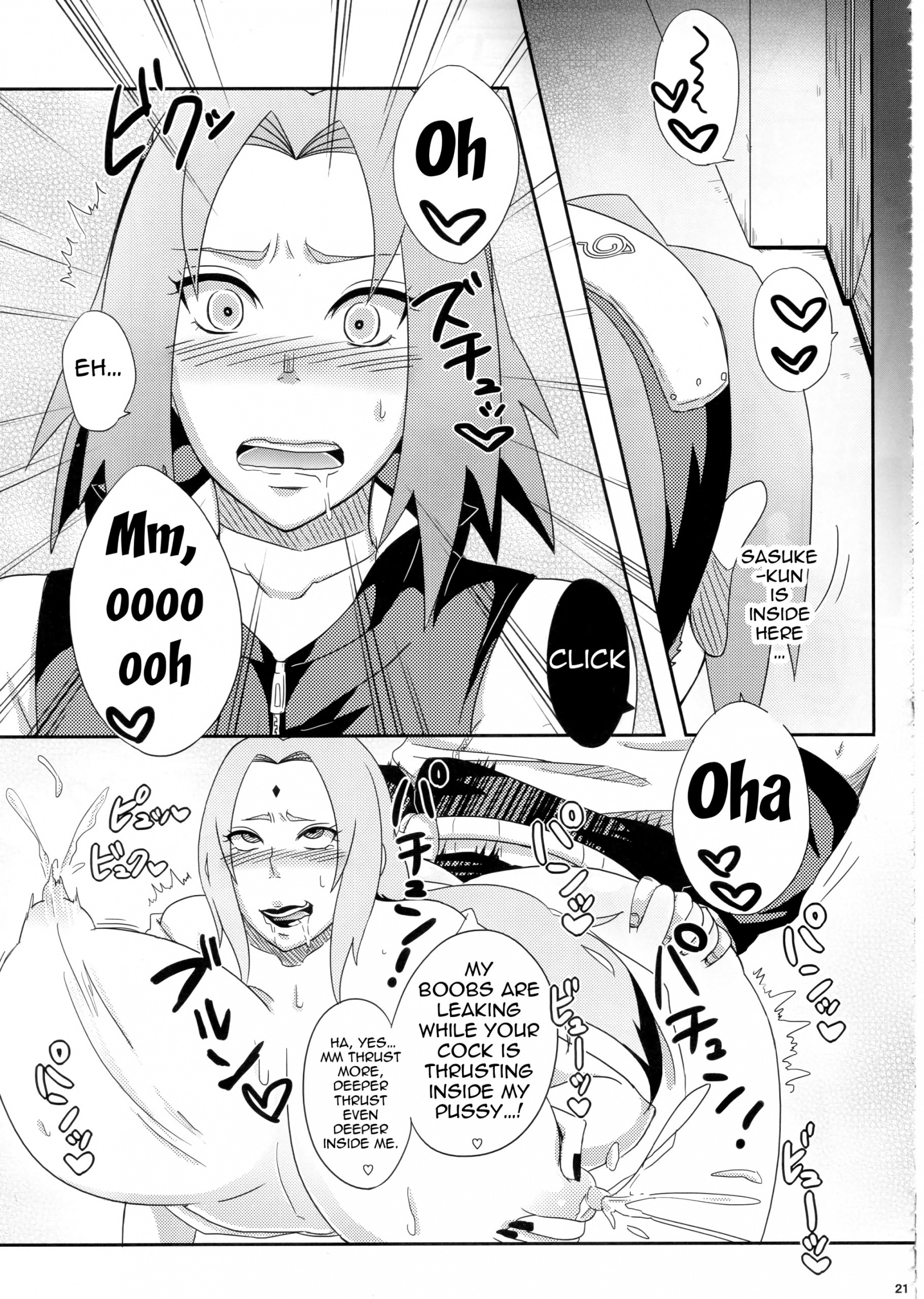 Konoha's Bitches! porn comic picture 19