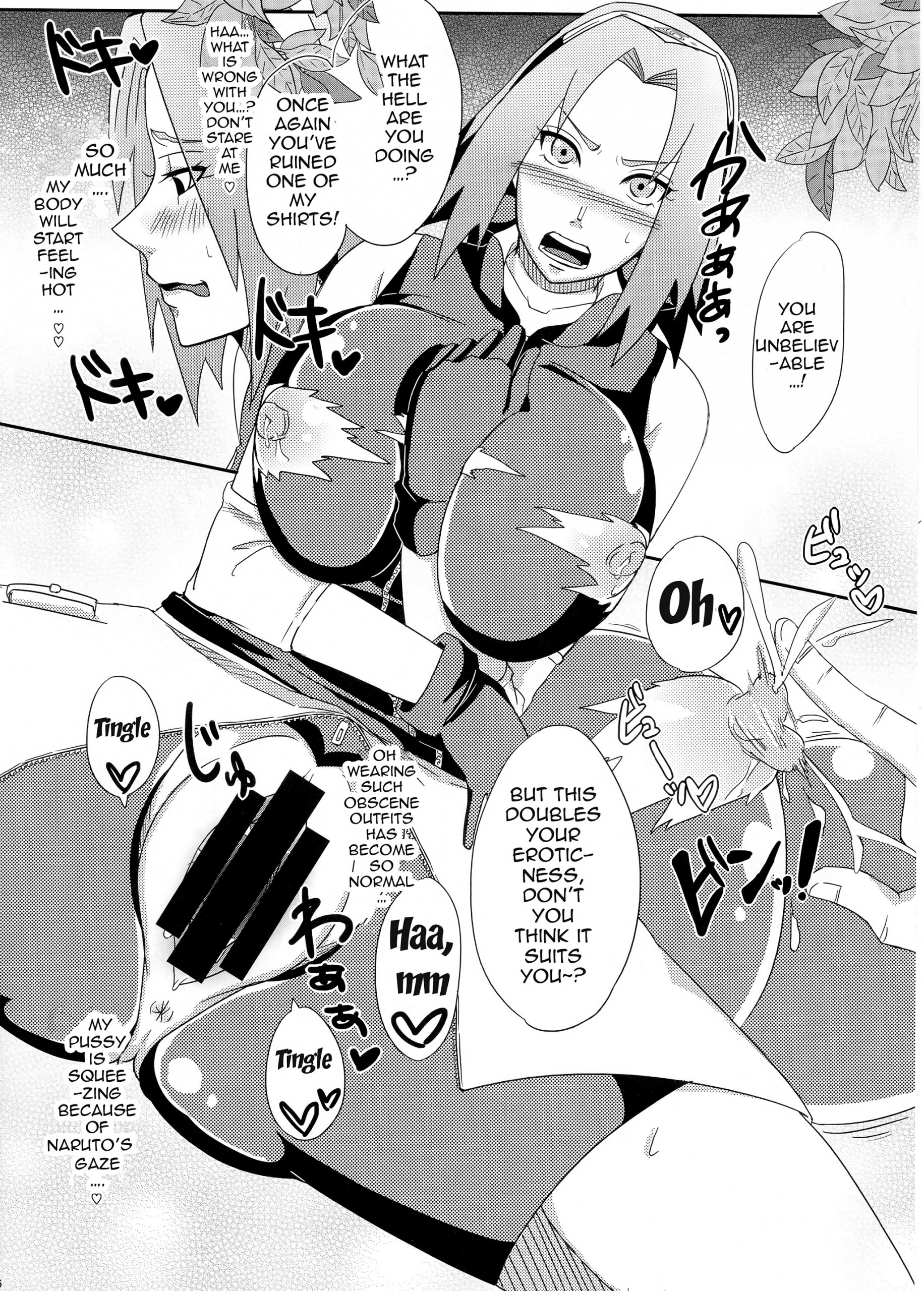 Konoha's Bitches! porn comic picture 4