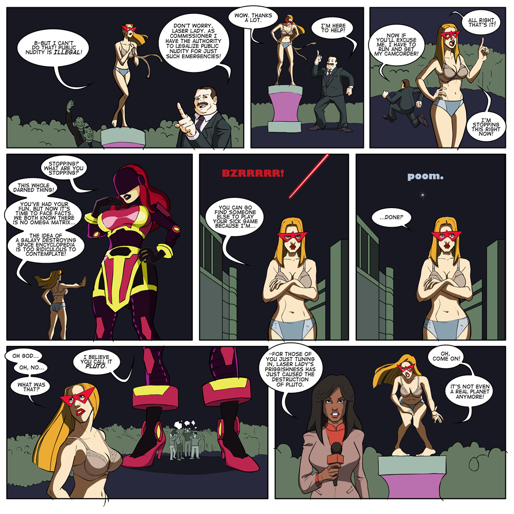 Laser Lady porn comic picture 22