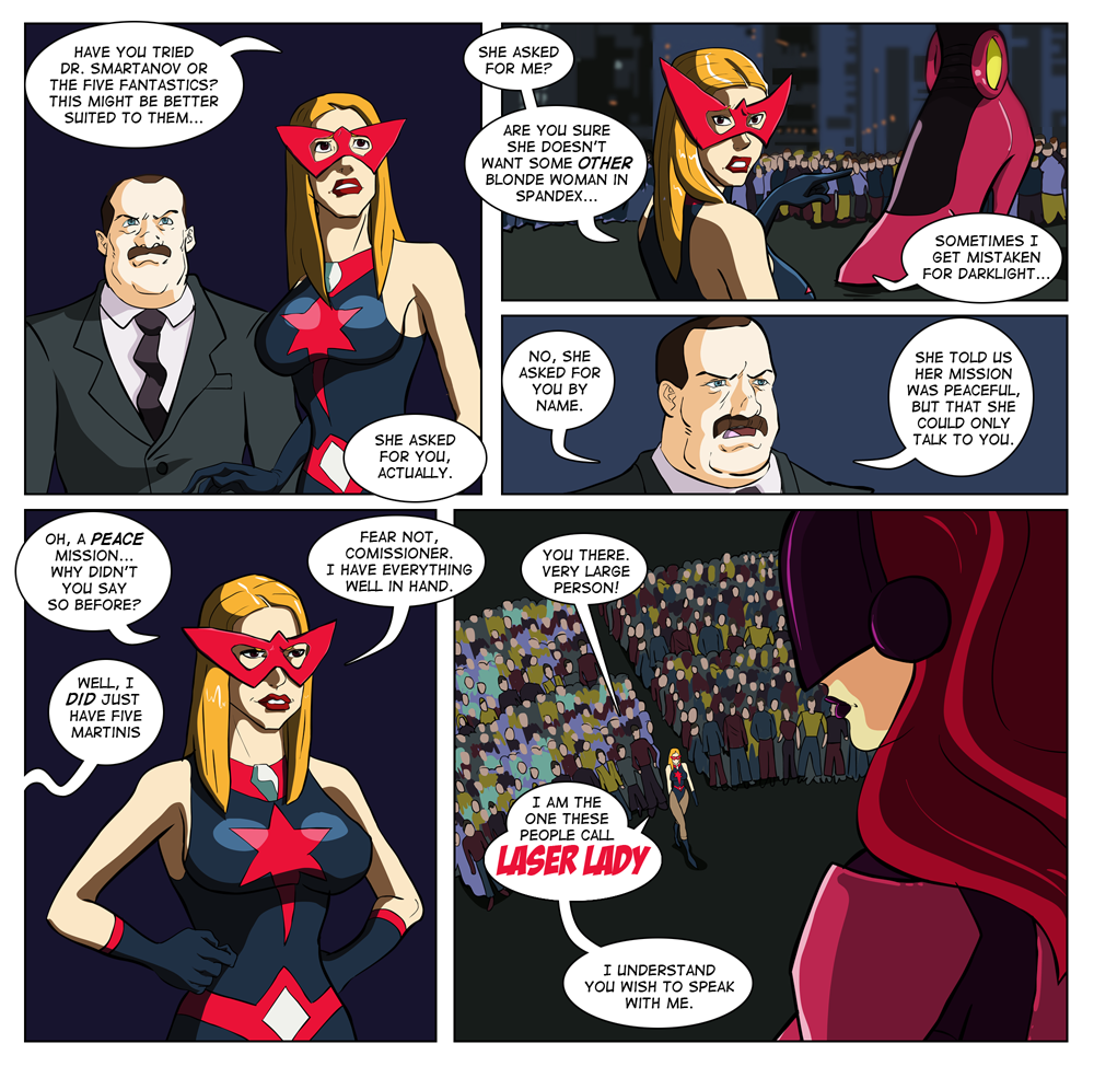 Laser Lady porn comic picture 6