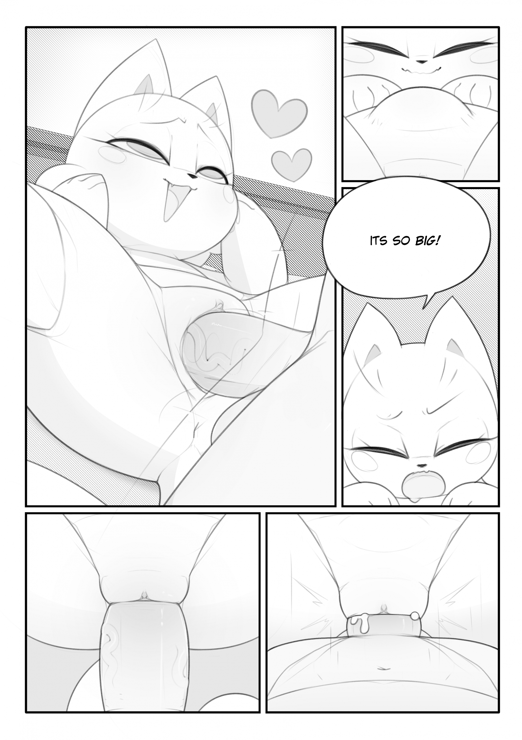 Lotion Cat porn comic picture 8