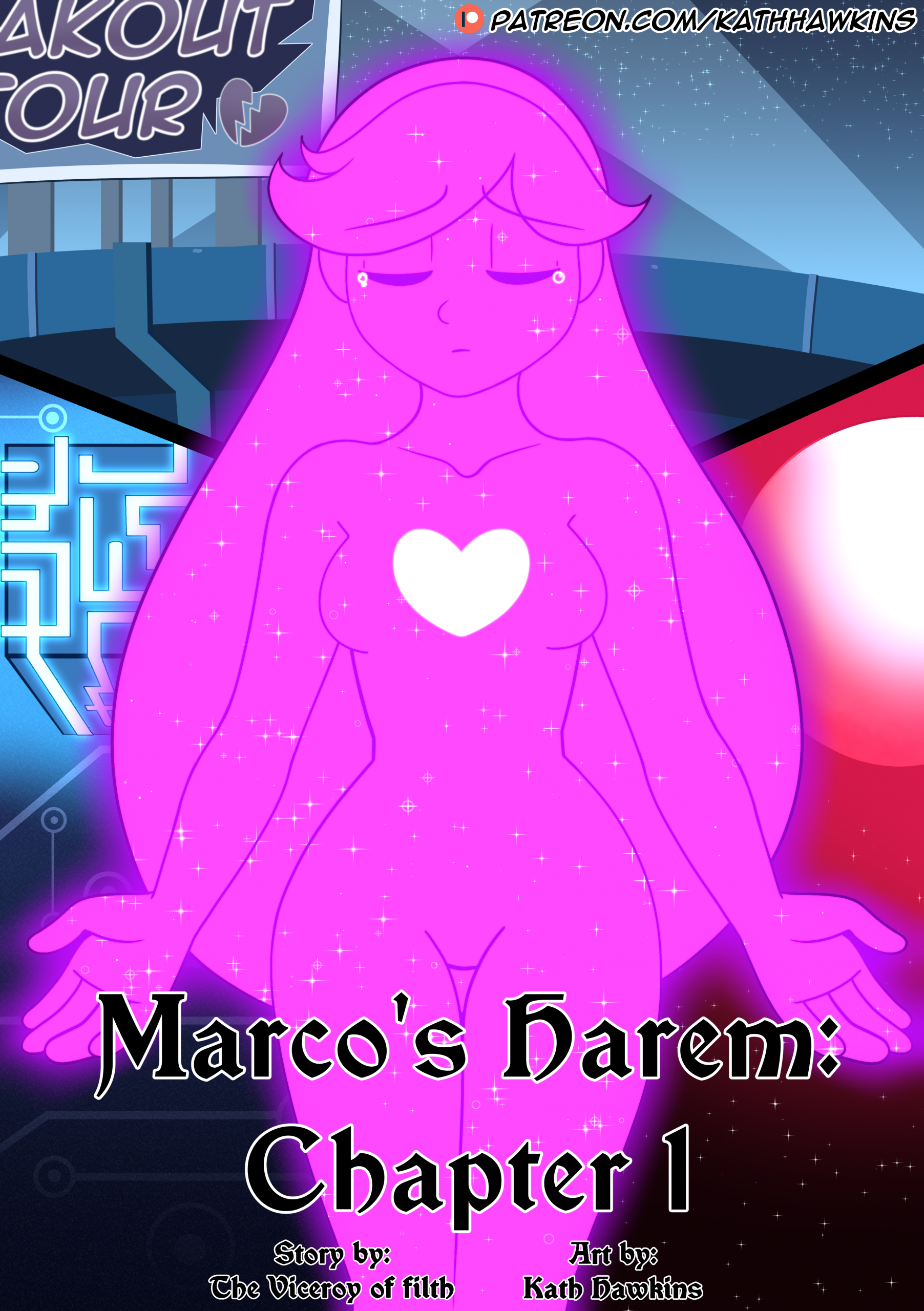 Marco's Harem porn comic picture 1