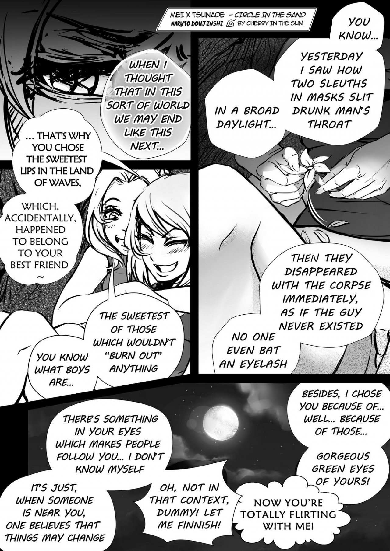 Mei x Tsunade - Circle in the Sand porn comic picture 22