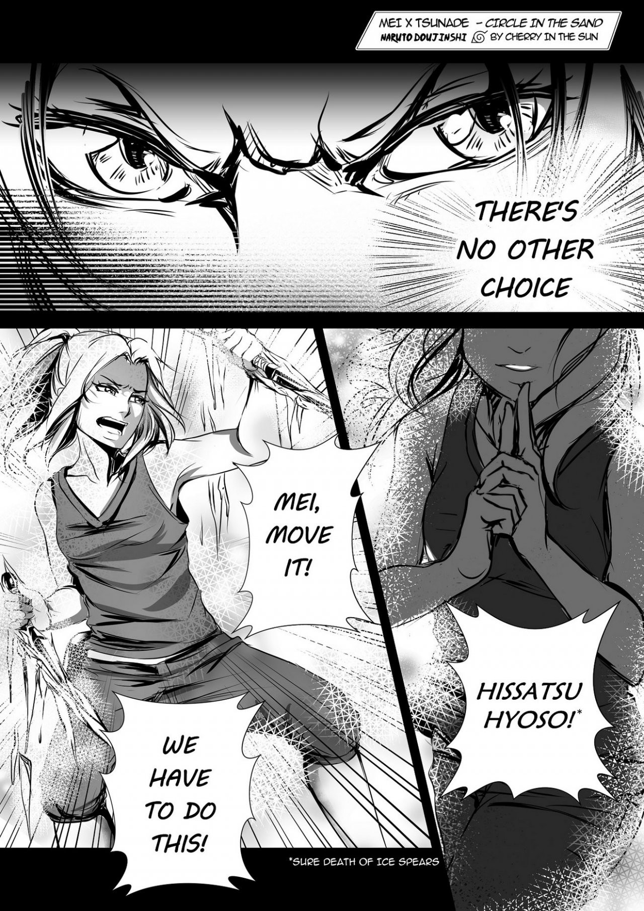 Mei x Tsunade - Circle in the Sand porn comic picture 26