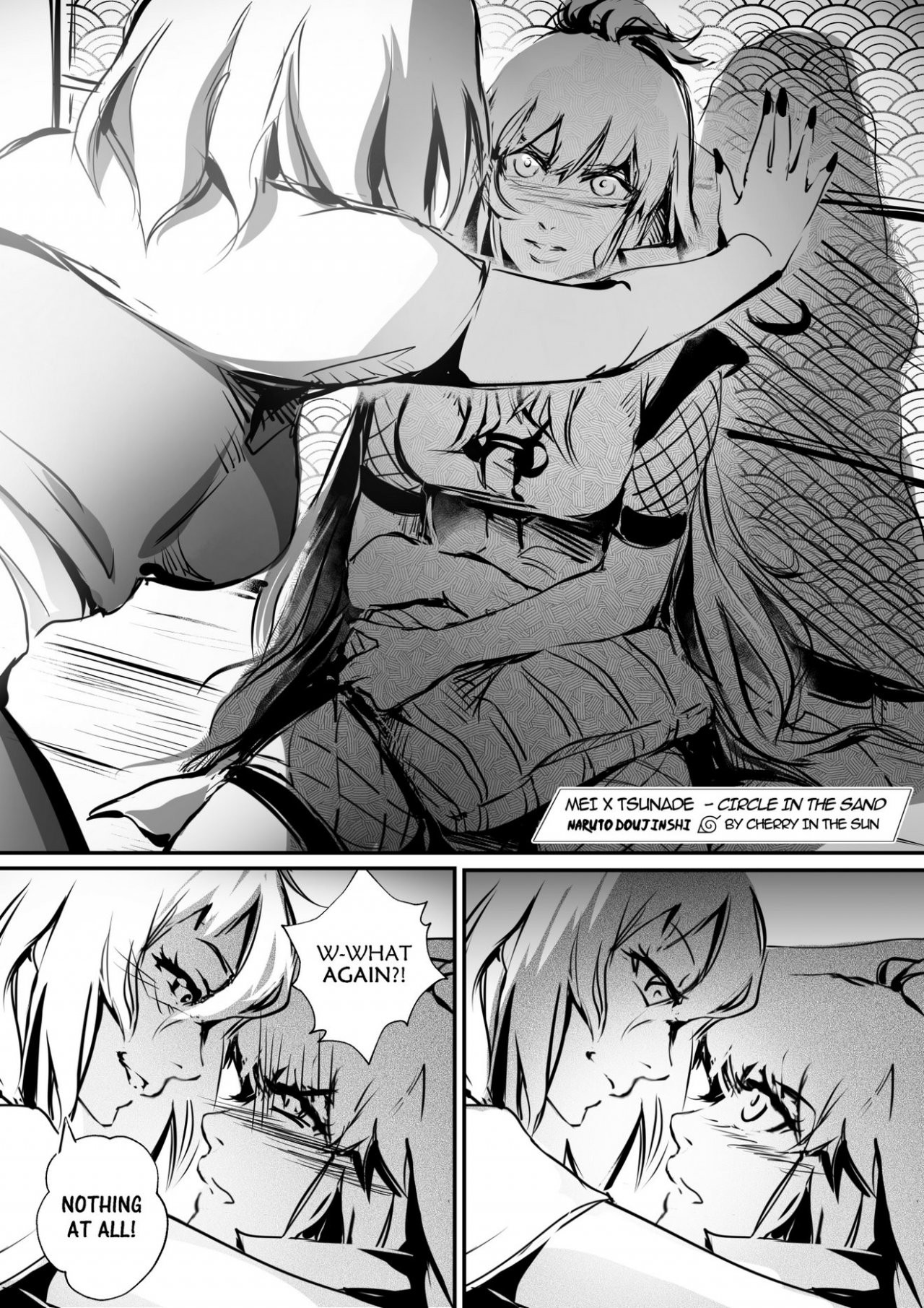 Mei x Tsunade - Circle in the Sand porn comic picture 50