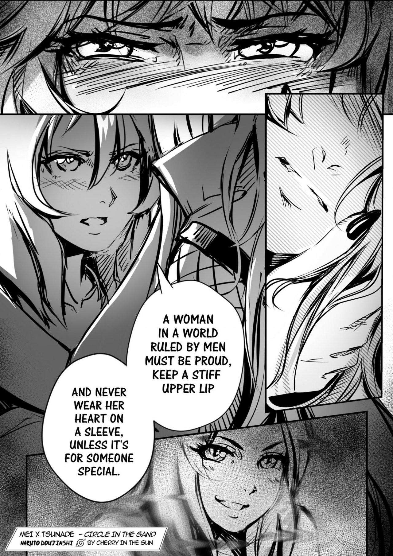 Mei x Tsunade - Circle in the Sand porn comic picture 68