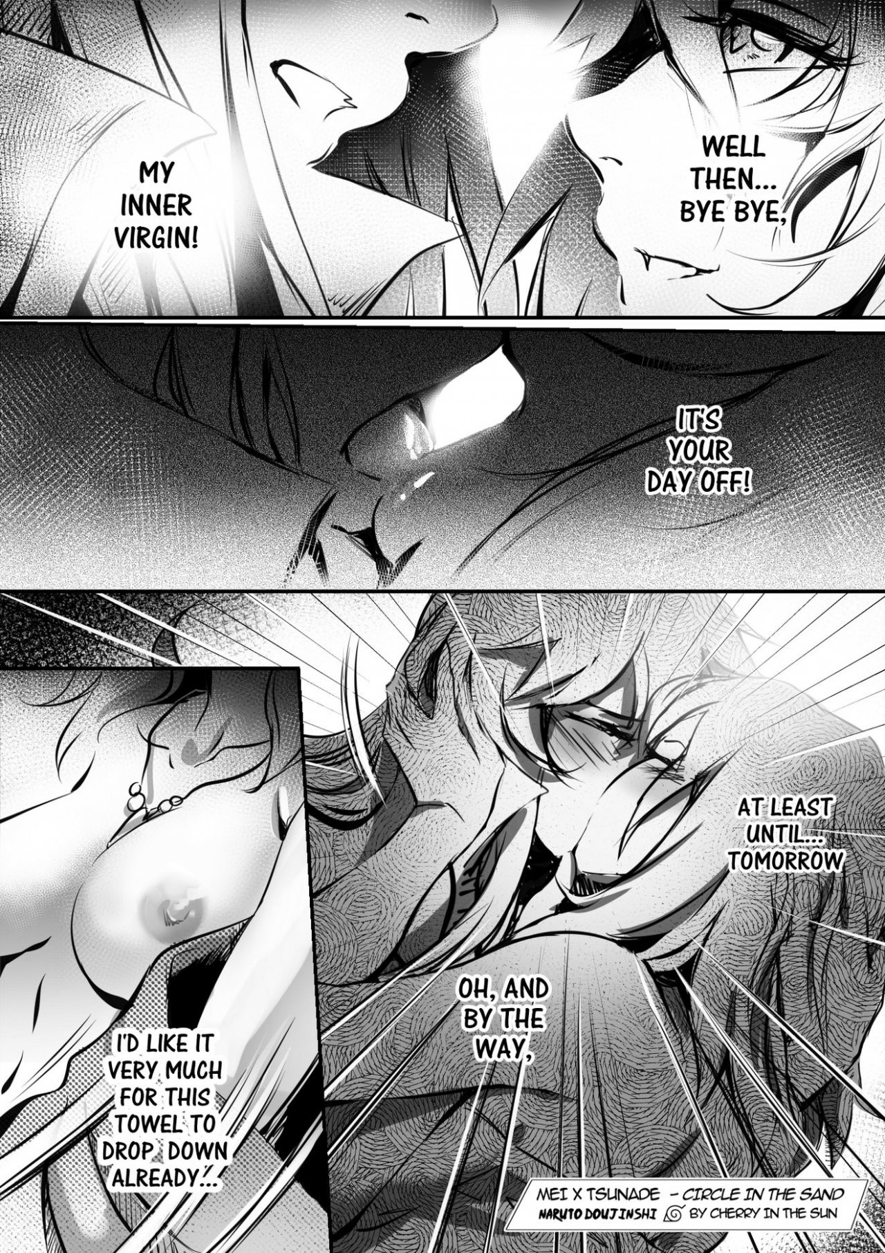 Mei x Tsunade - Circle in the Sand porn comic picture 73