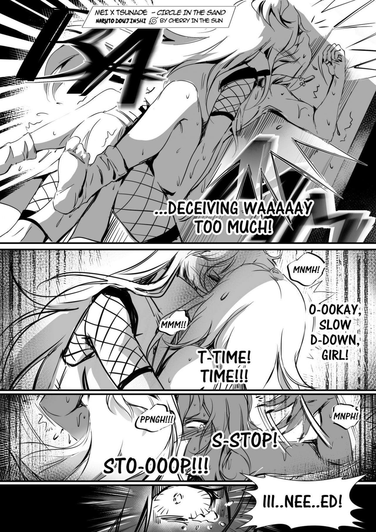 Mei x Tsunade - Circle in the Sand porn comic picture 76