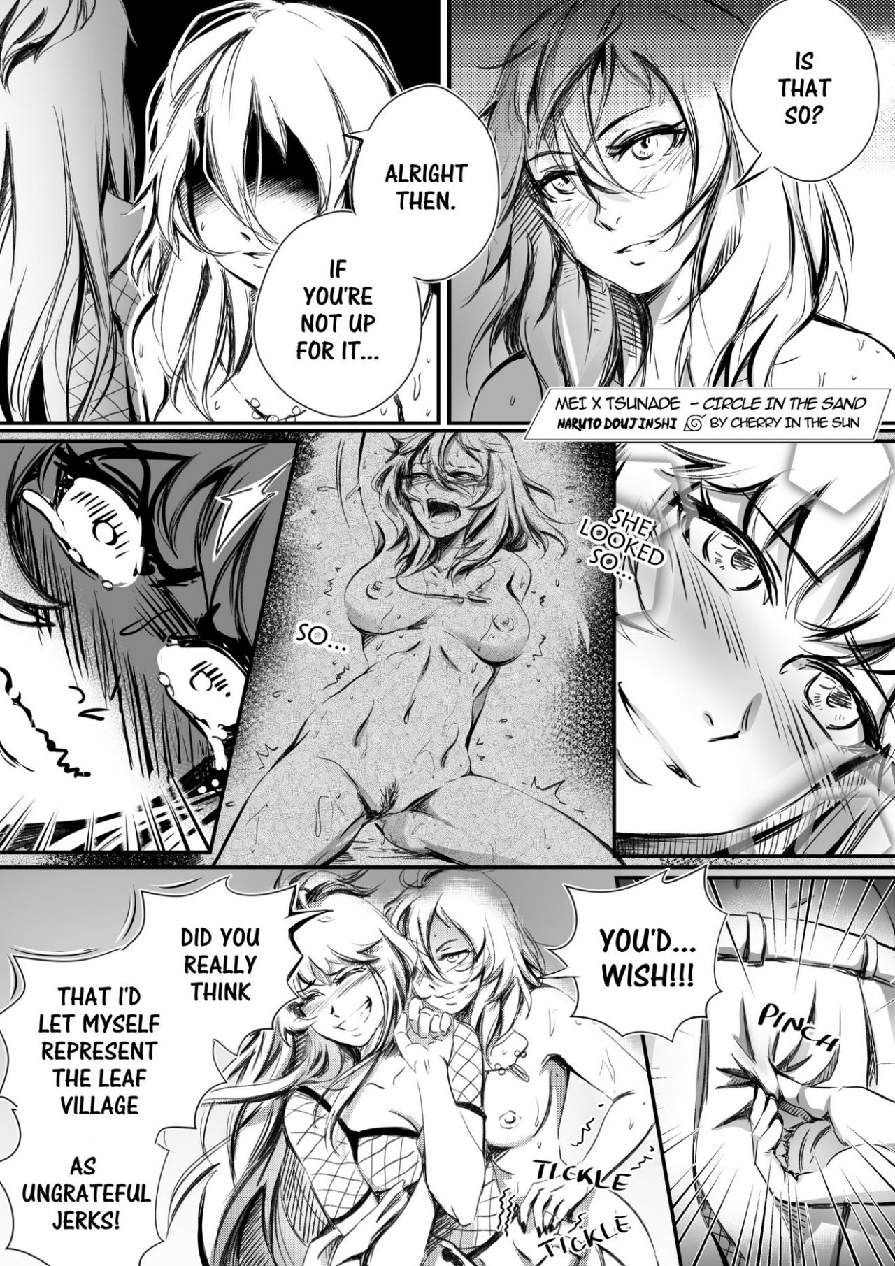 Mei x Tsunade - Circle in the Sand porn comic picture 93