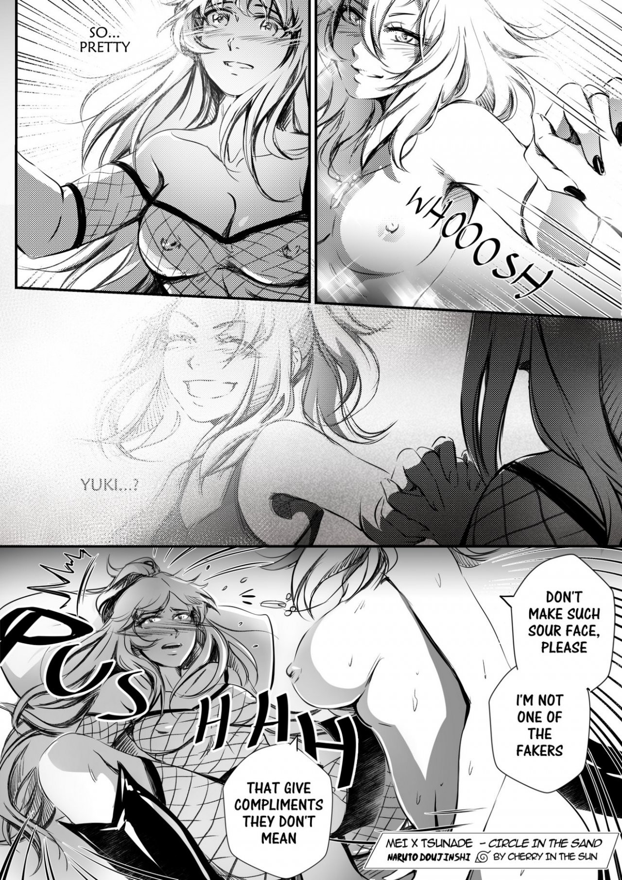 Mei x Tsunade - Circle in the Sand porn comic picture 96