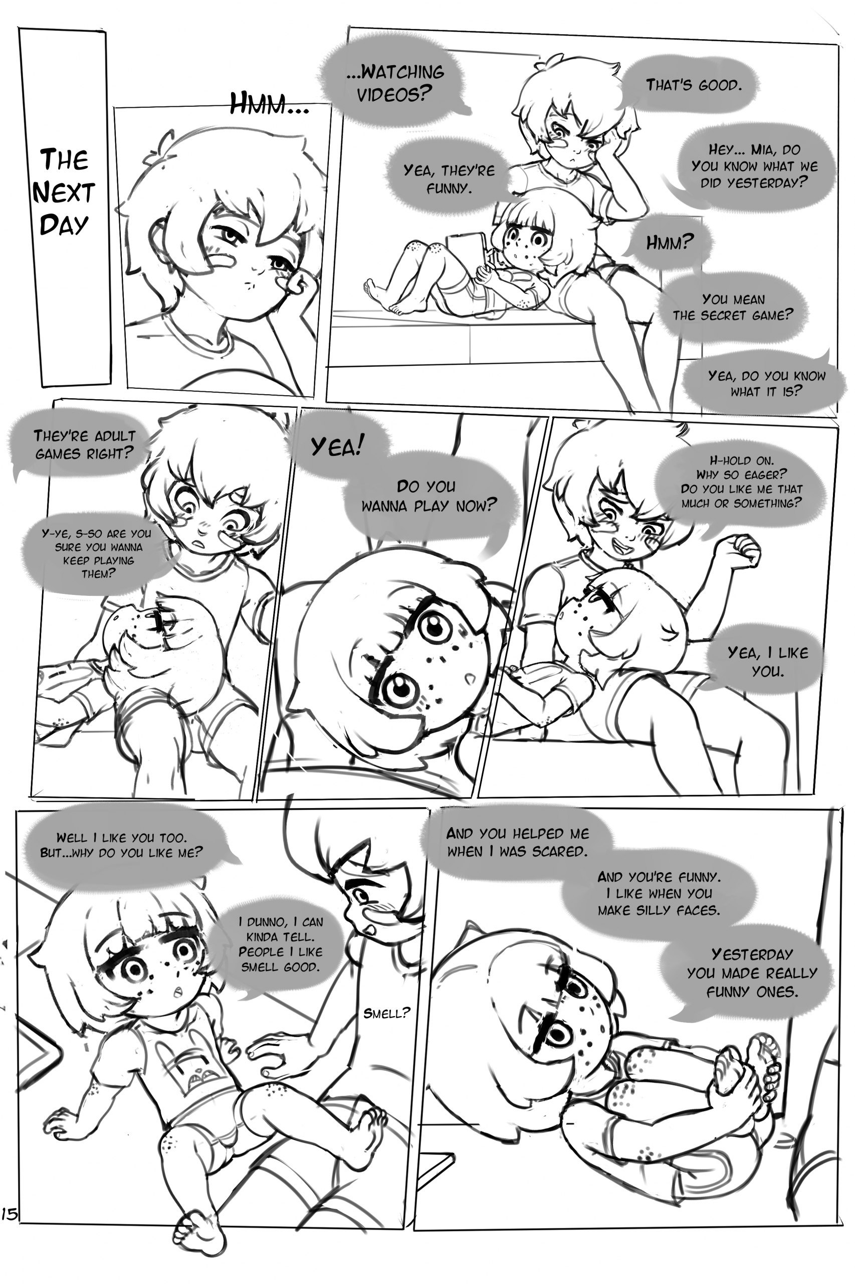 Mia and Oliver porn comic picture 25