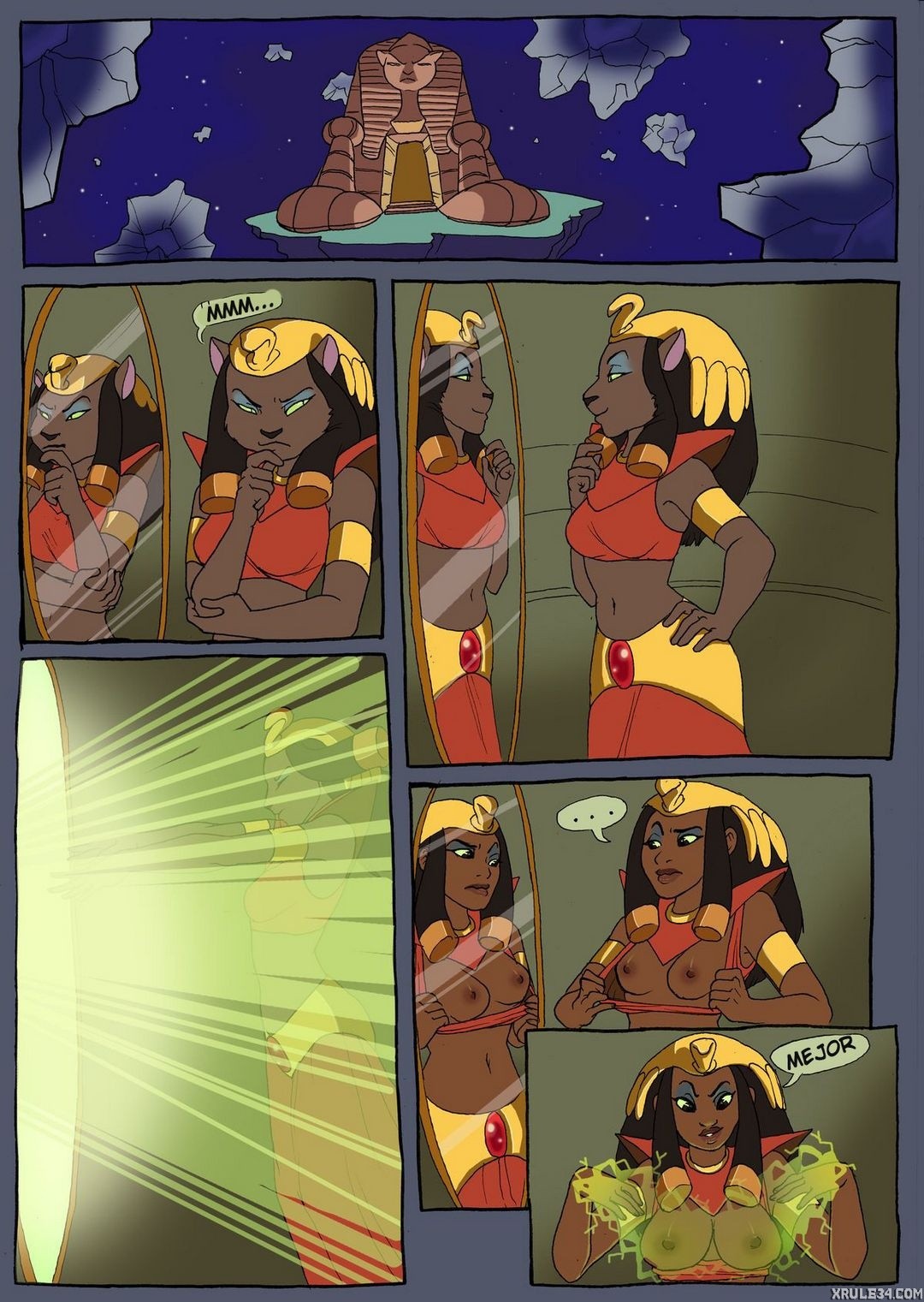 Mirage porn comic picture 2