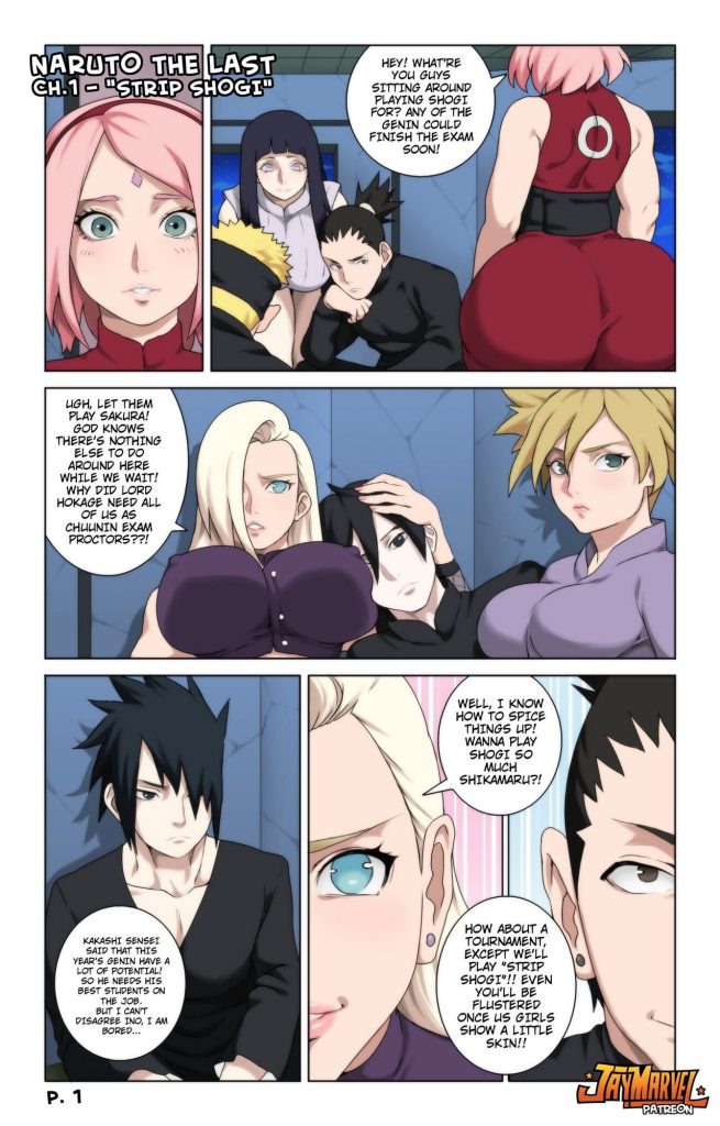 Naruto The Last - Ch.1 : Strip Shogi porn comic picture 1