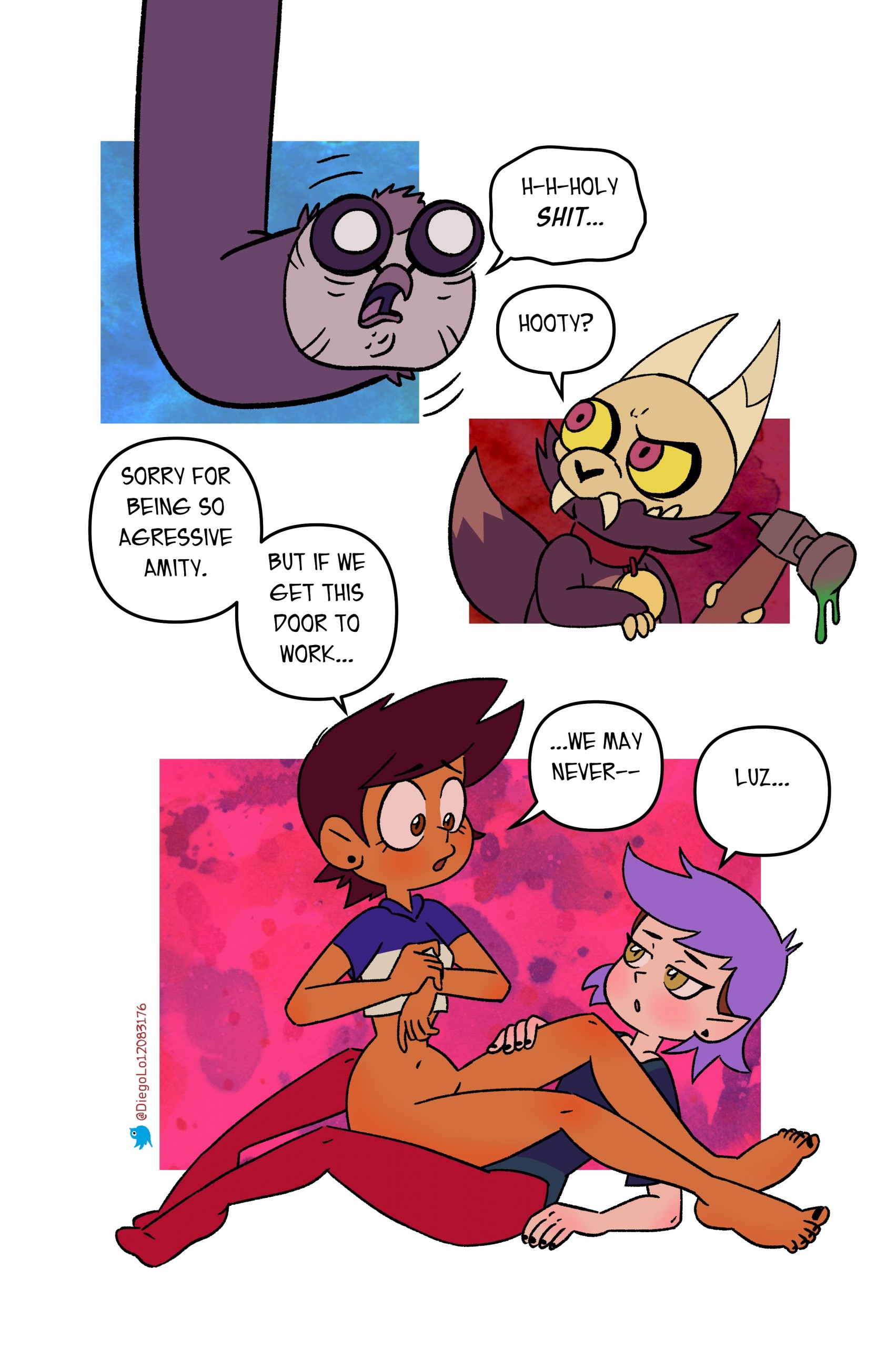 Owl Klaus porn comic picture 5