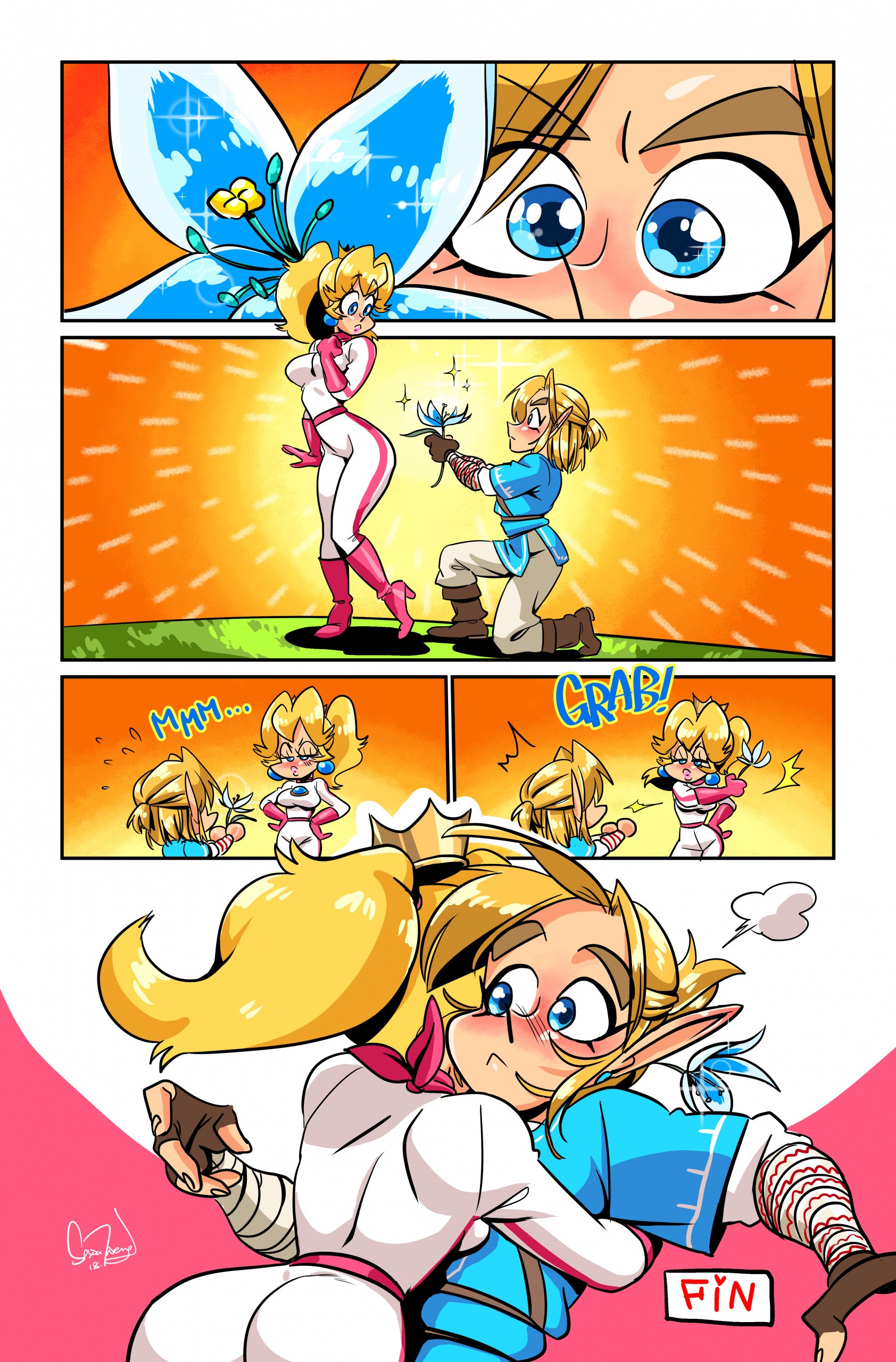 Peach perfect porn comic picture 22