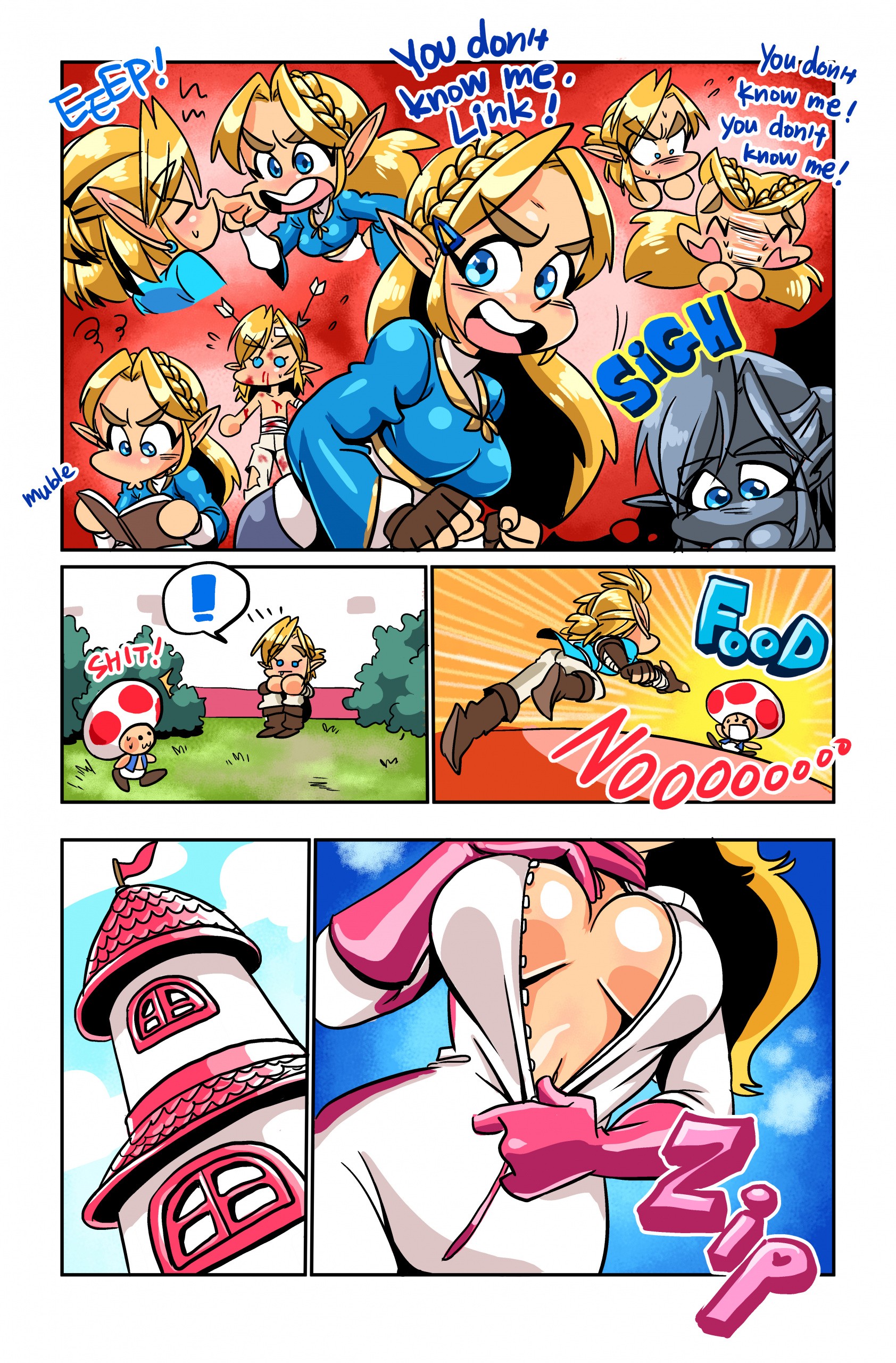 Peach perfect porn comic picture 4