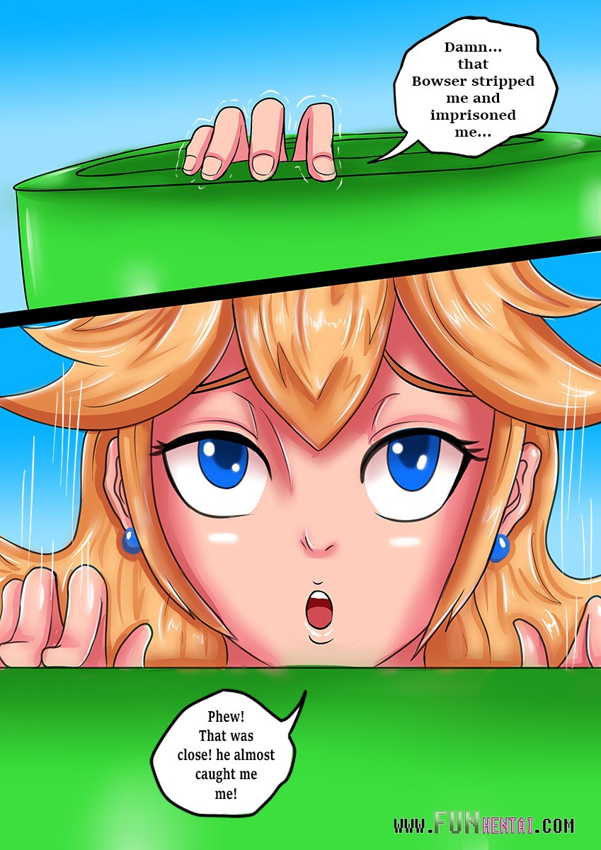 Princess Peach Escape Fail porn comic picture 2