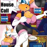 Rouge and Blaze in: House Call porn comic picture 1