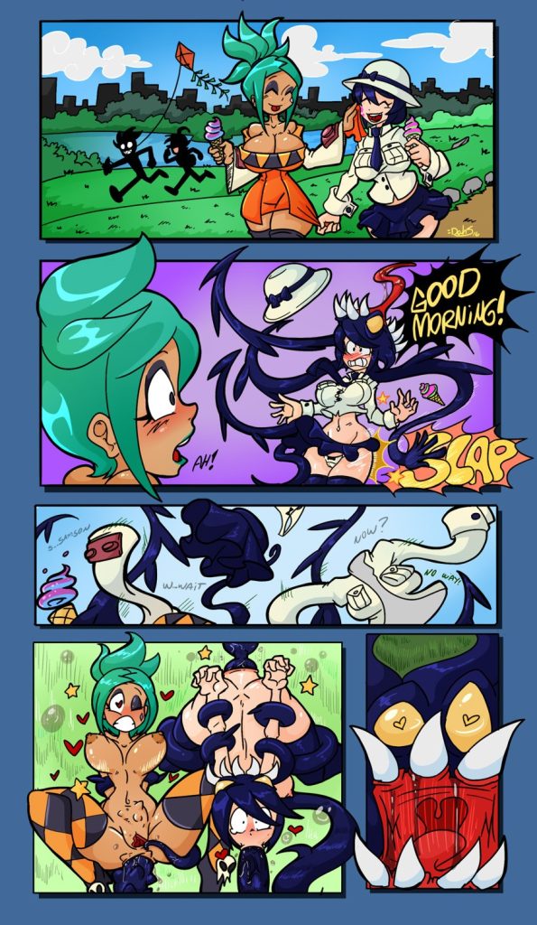 Skullgirls Dahs porn comic picture 1